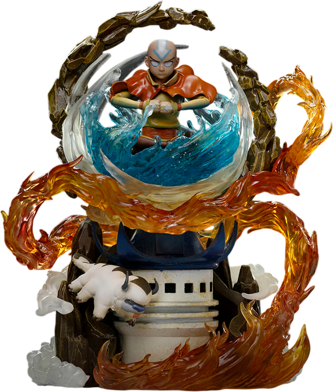 Avatar: The Last Airbender - Aang 1:10 Scale Statue