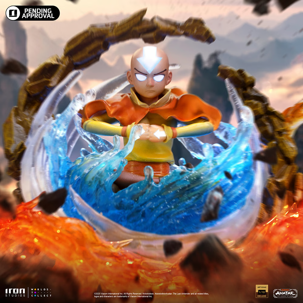 Avatar: The Last Airbender - Aang 1:10 Scale Statue