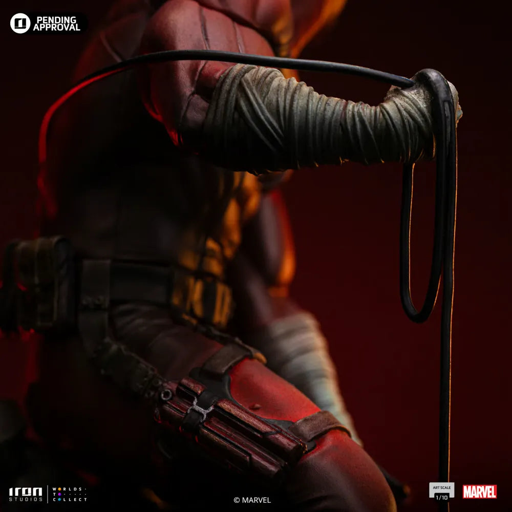 Marvel Comics - Estatua de lujo a escala 1:10 de Daredevil Unleashed