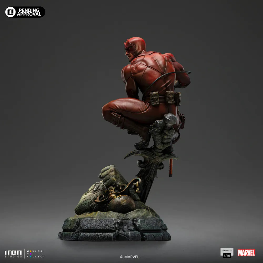 Marvel Comics - Estatua de lujo a escala 1:10 de Daredevil Unleashed