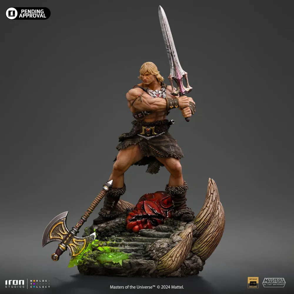 Masters of the Universe - He-Man Unleashed Deluxe 1:10 Scale Statue