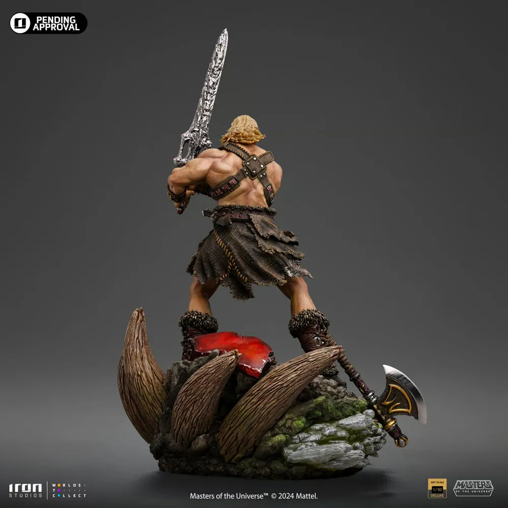 Masters of the Universe - He-Man Unleashed Deluxe 1:10 Scale Statue