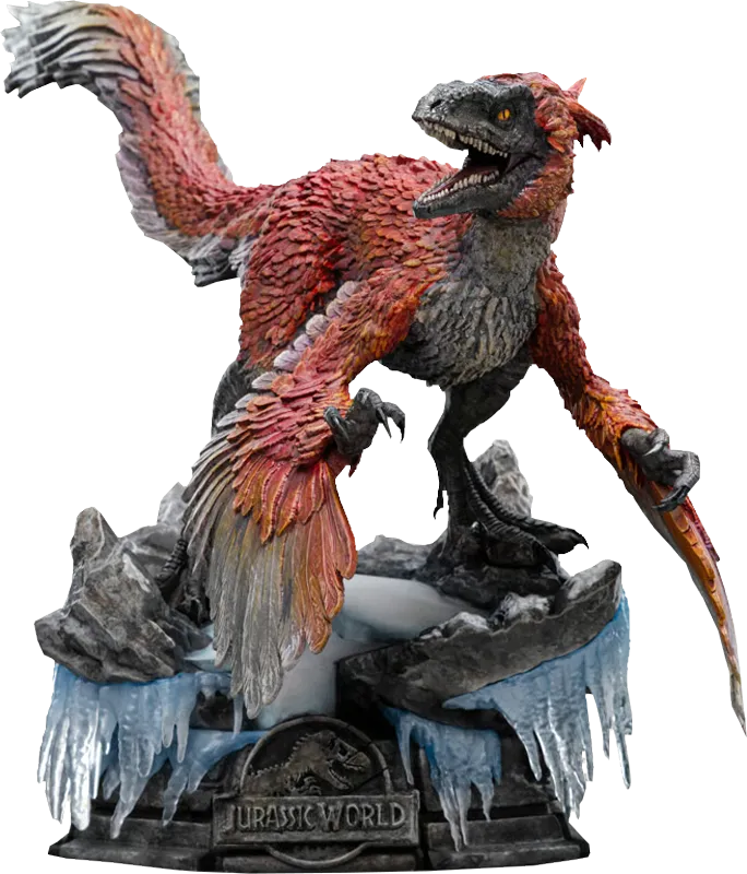 Jurassic World 2 - Pyroraptor 1:20 Statue