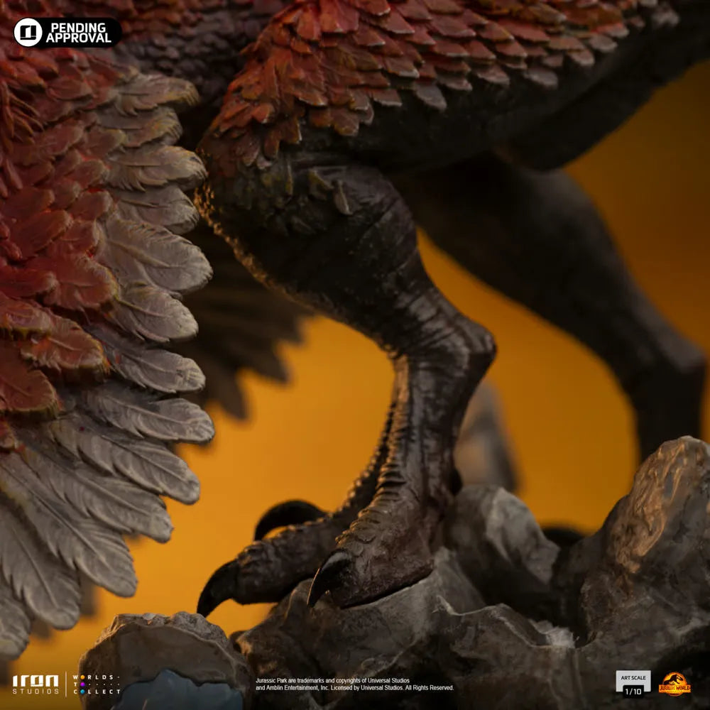 Jurassic World 2 - Pyroraptor 1:20 Statue