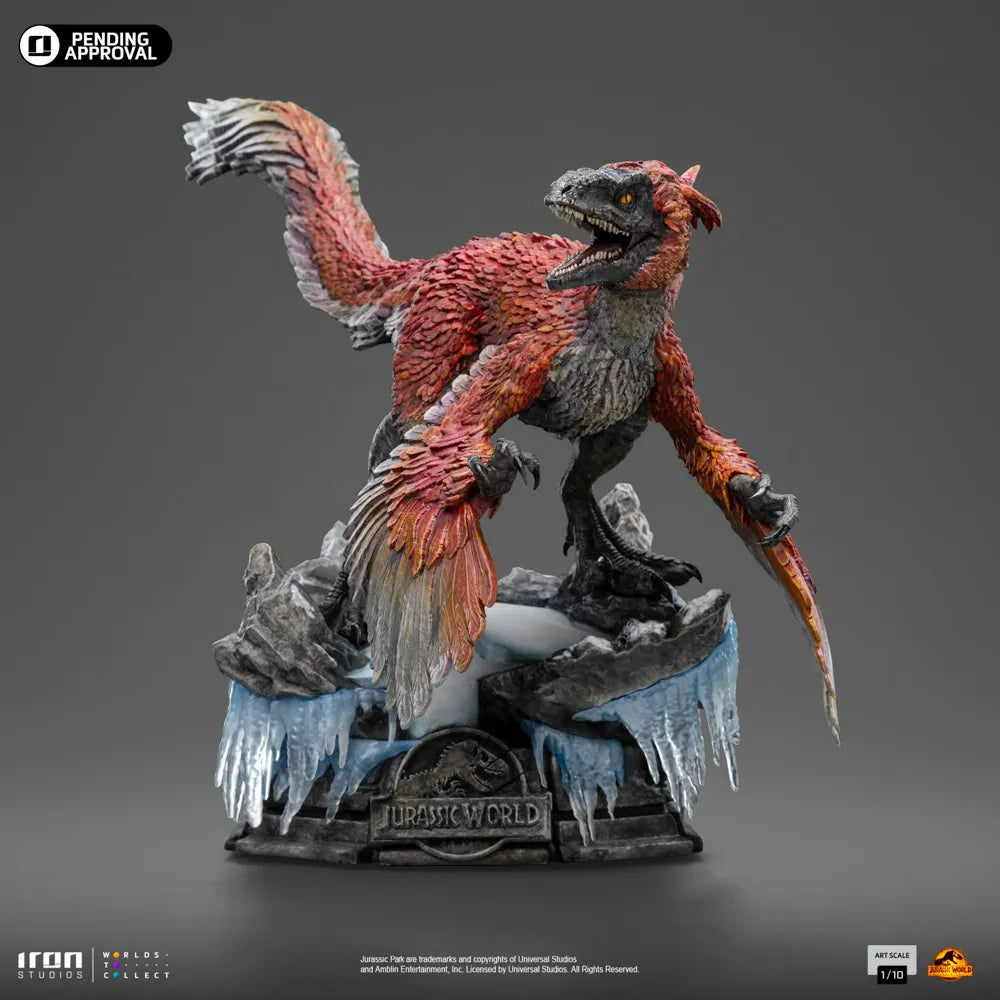 Jurassic World 2 - Pyroraptor 1:20 Statue