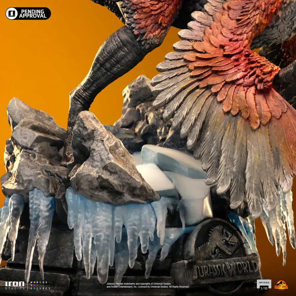 IRO56722 Jurassic World 2 - Pyroraptor 1:20 Statue - Iron Studios - Titan Pop Culture