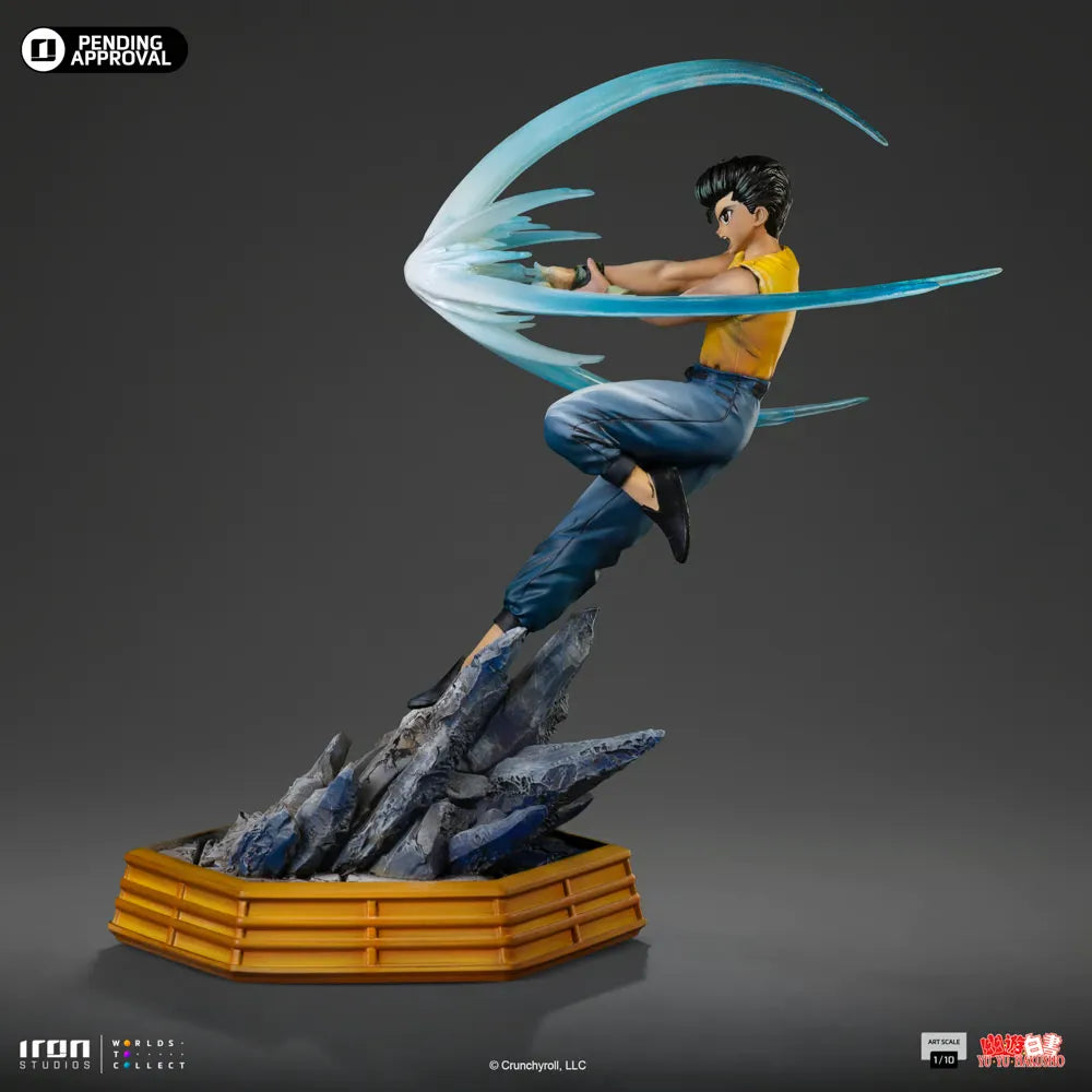 IRO56784 Yu Yu Hakusho - Yusuke Urameshi 1:10 Scale Statue - Iron Studios - Titan Pop Culture