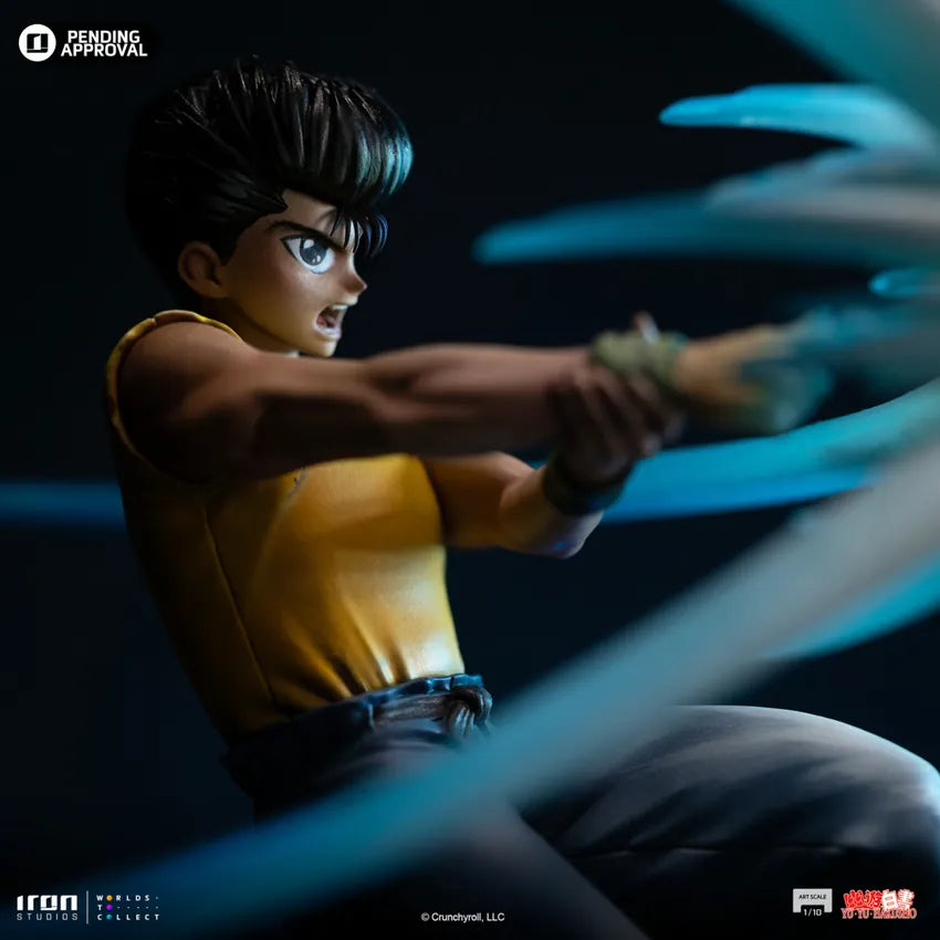 IRO56784 Yu Yu Hakusho - Yusuke Urameshi 1:10 Scale Statue - Iron Studios - Titan Pop Culture