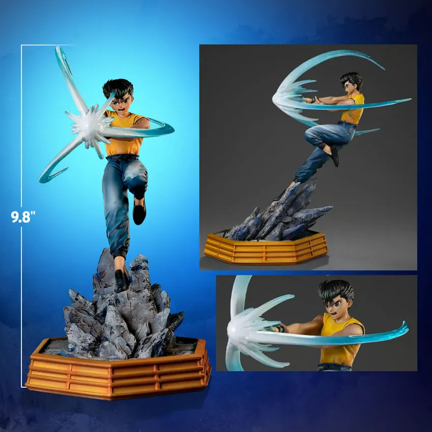 IRO56784 Yu Yu Hakusho - Yusuke Urameshi 1:10 Scale Statue - Iron Studios - Titan Pop Culture