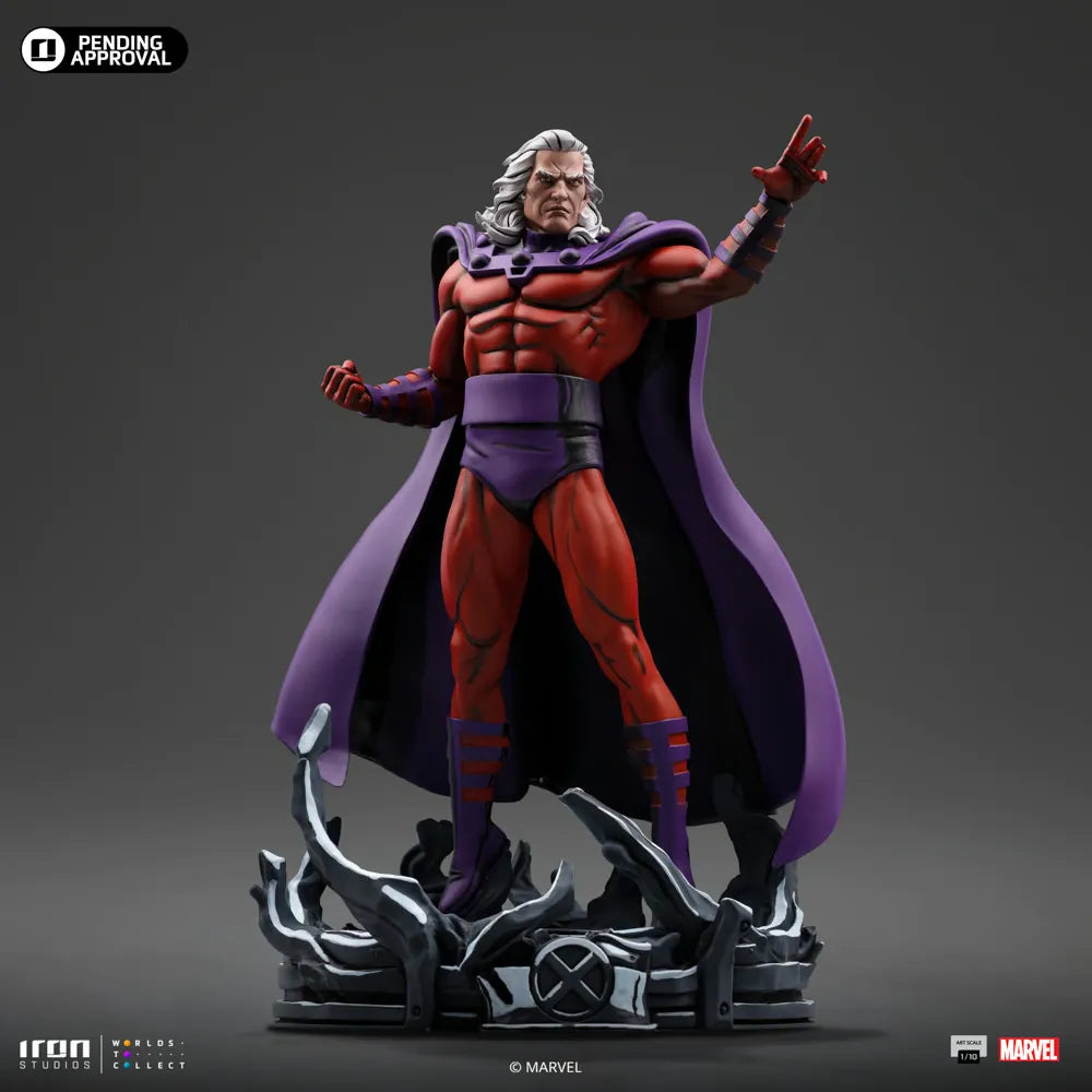 IRO57040 X-Men '97 - Magneto 1:10 Scale Statue - Iron Studios - Titan Pop Culture