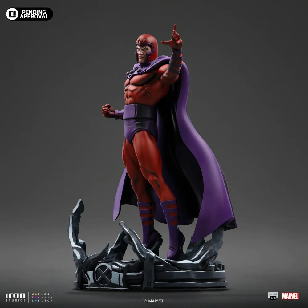 IRO57040 X-Men '97 - Magneto 1:10 Scale Statue - Iron Studios - Titan Pop Culture