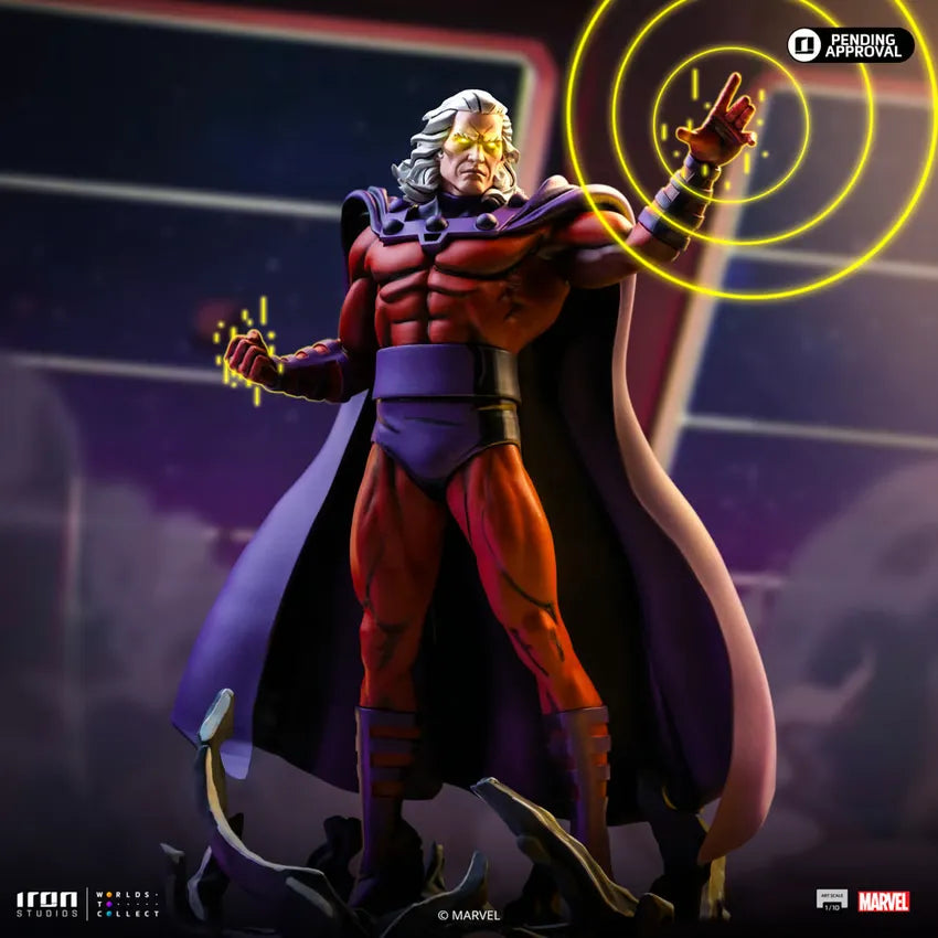 IRO57040 X-Men '97 - Magneto 1:10 Scale Statue - Iron Studios - Titan Pop Culture