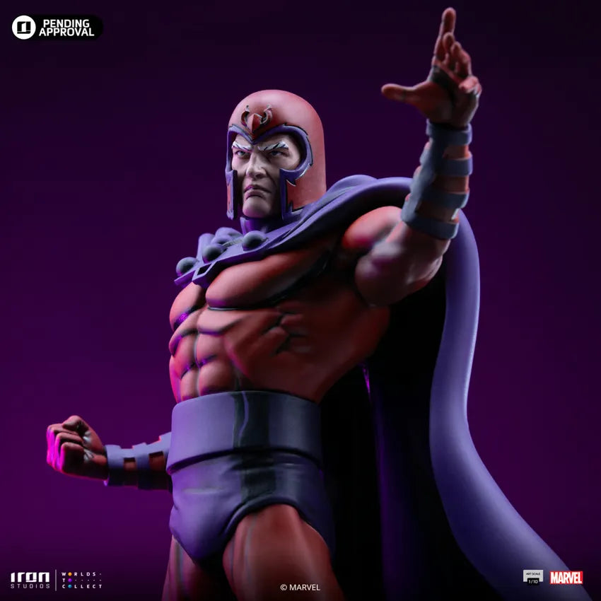 IRO57040 X-Men '97 - Magneto 1:10 Scale Statue - Iron Studios - Titan Pop Culture