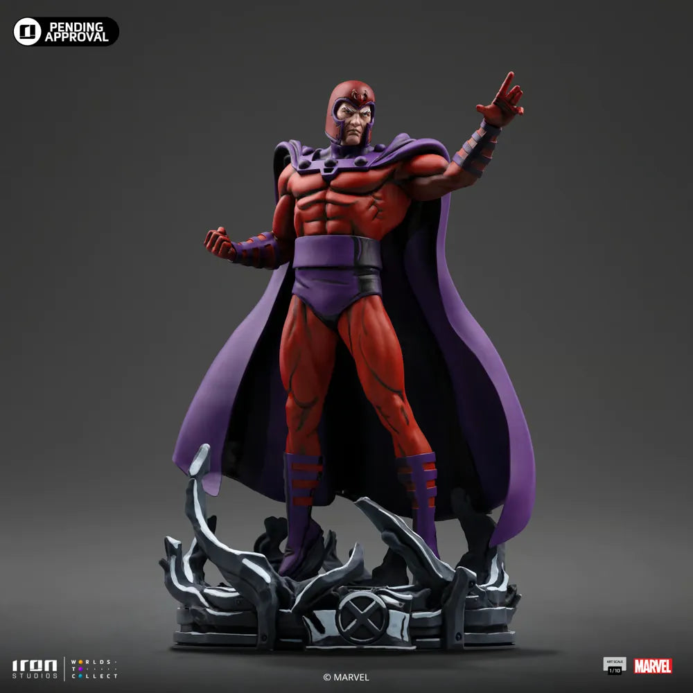 IRO57040 X-Men '97 - Magneto 1:10 Scale Statue - Iron Studios - Titan Pop Culture