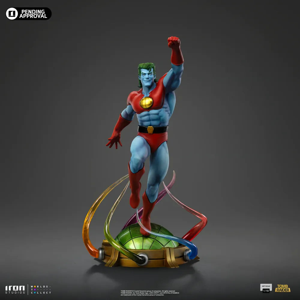 IRO57064 Captain Planet - Captain Planet 1:10 Scale Statue - Iron Studios - Titan Pop Culture