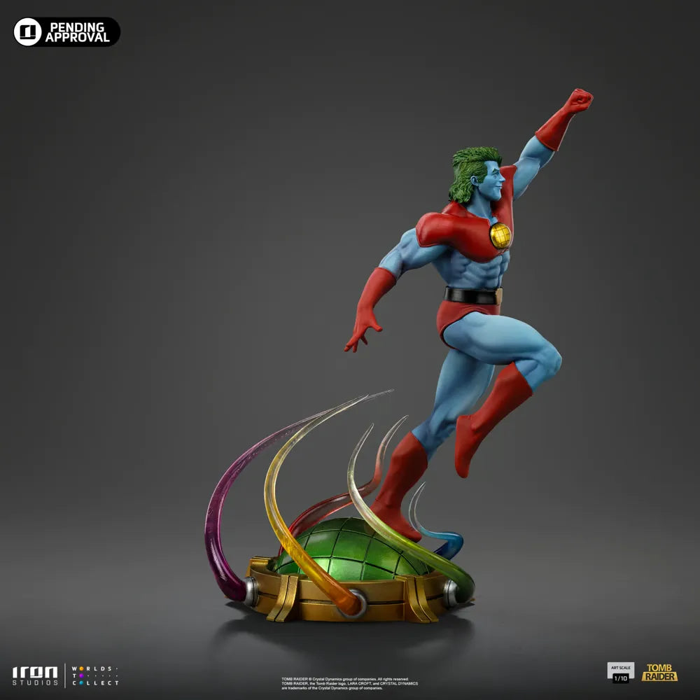 IRO57064 Captain Planet - Captain Planet 1:10 Scale Statue - Iron Studios - Titan Pop Culture