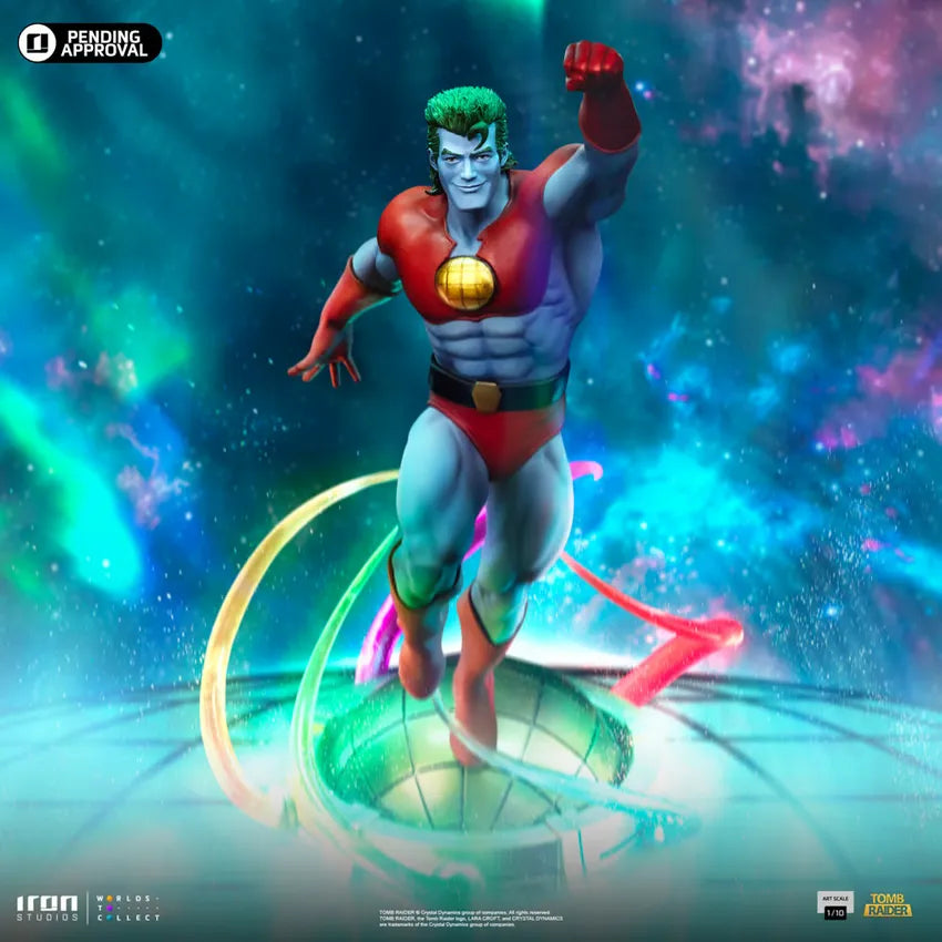 IRO57064 Captain Planet - Captain Planet 1:10 Scale Statue - Iron Studios - Titan Pop Culture