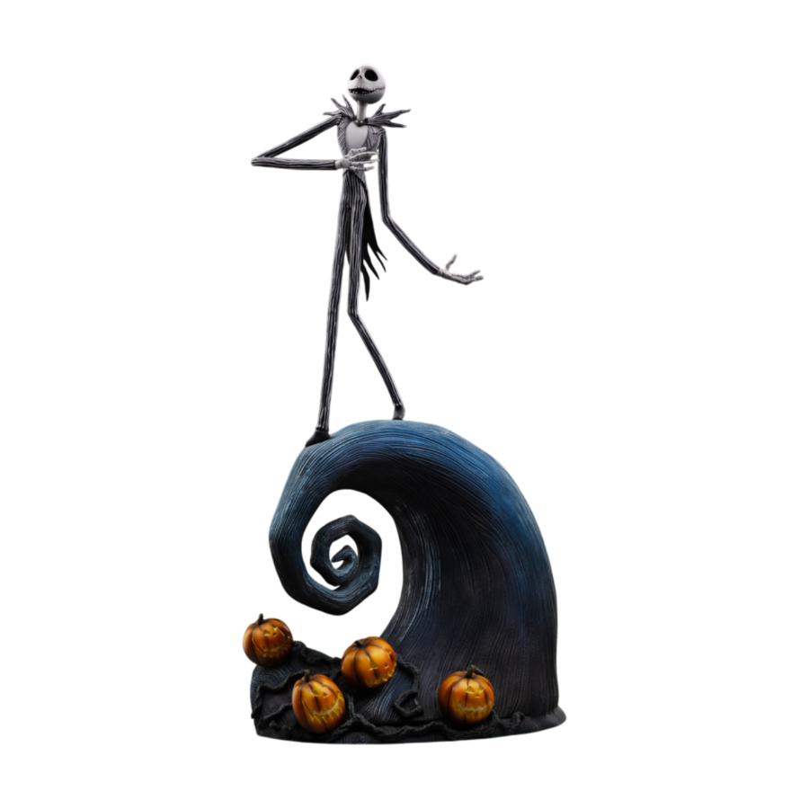 IRO57095 The Nightmare Before Christmas - Jack Skellington 1:10 Scale Statue - Iron Studios - Titan Pop Culture