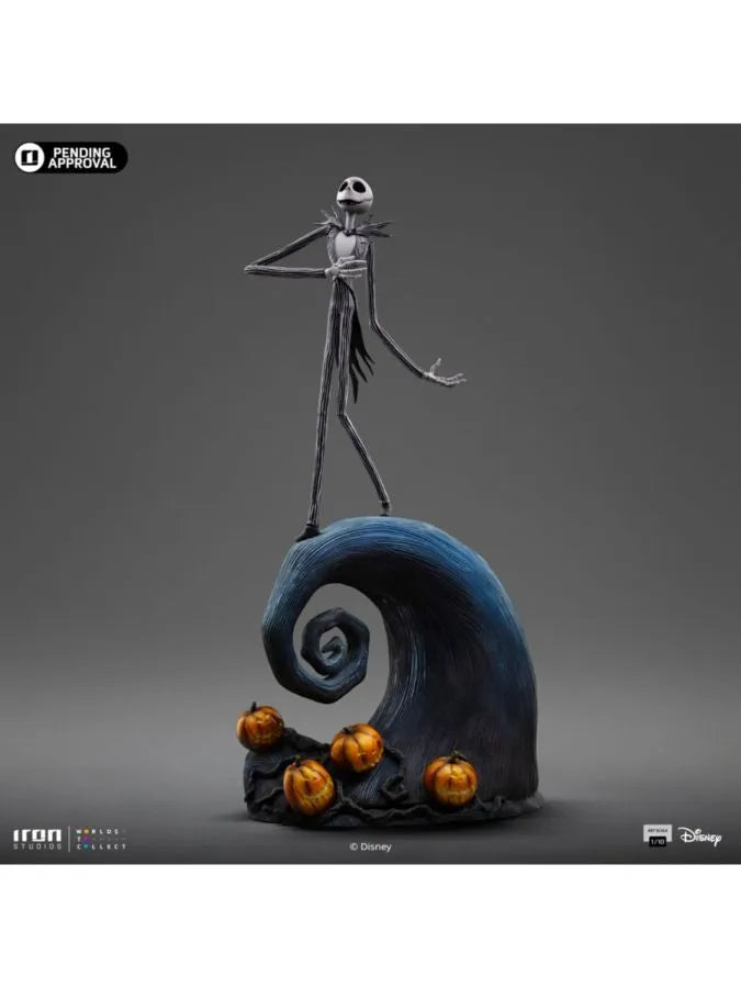 IRO57095 The Nightmare Before Christmas - Jack Skellington 1:10 Scale Statue - Iron Studios - Titan Pop Culture