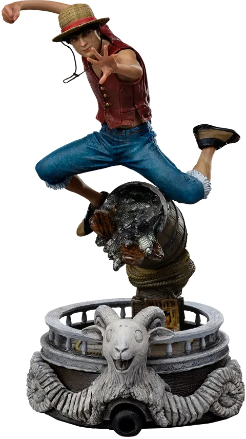 IRO57118 One Piece (2023) - Luffy 1:10 Scale Statue - Iron Studios - Titan Pop Culture