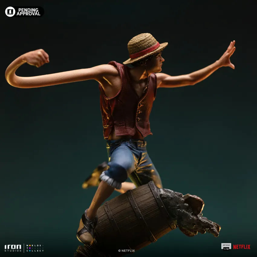 IRO57118 One Piece (2023) - Luffy 1:10 Scale Statue - Iron Studios - Titan Pop Culture