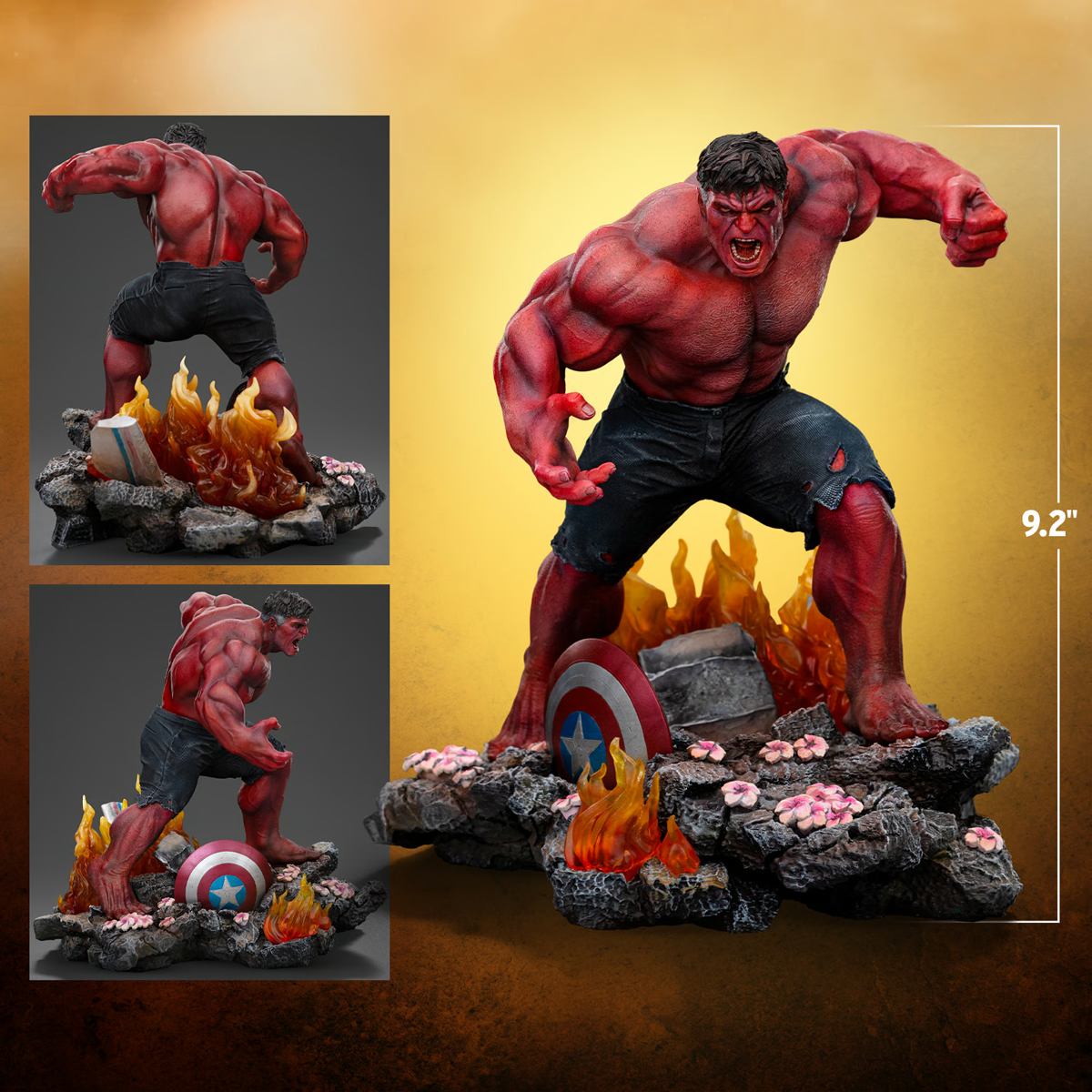 Captain America: Brave New World - Red Hulk 1:10 Scale Statue