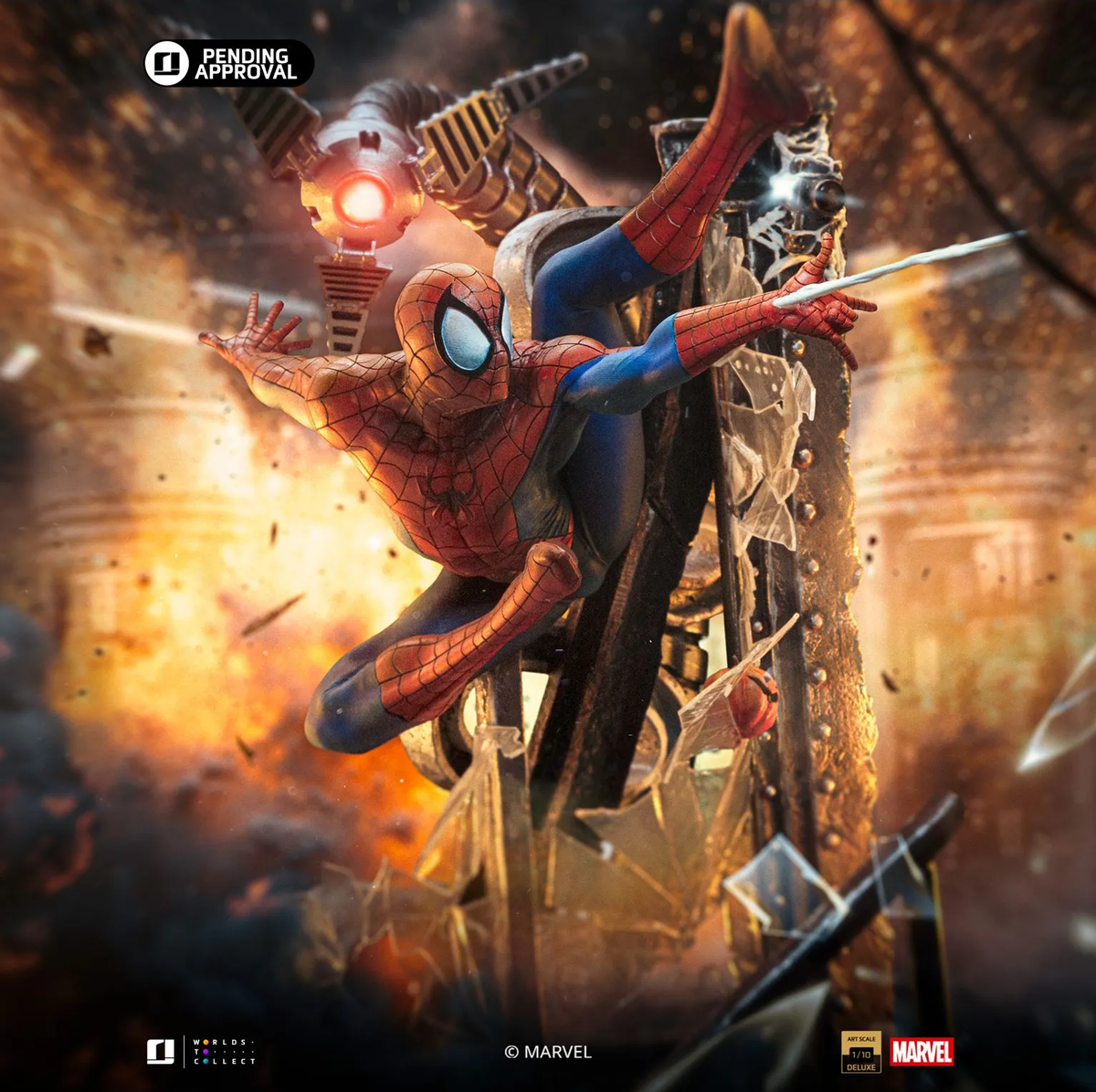 Spider-Man - Spider-Man 10th Anniversary 1:10 Scale Statue