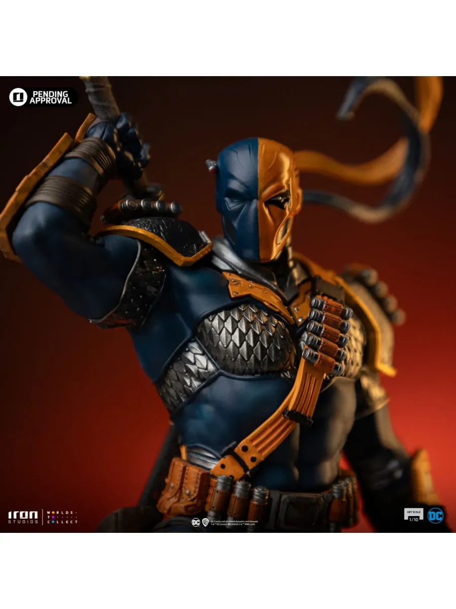 IRO57460 DC Comics - Deathstroke 1:10 Statue - Iron Studios - Titan Pop Culture