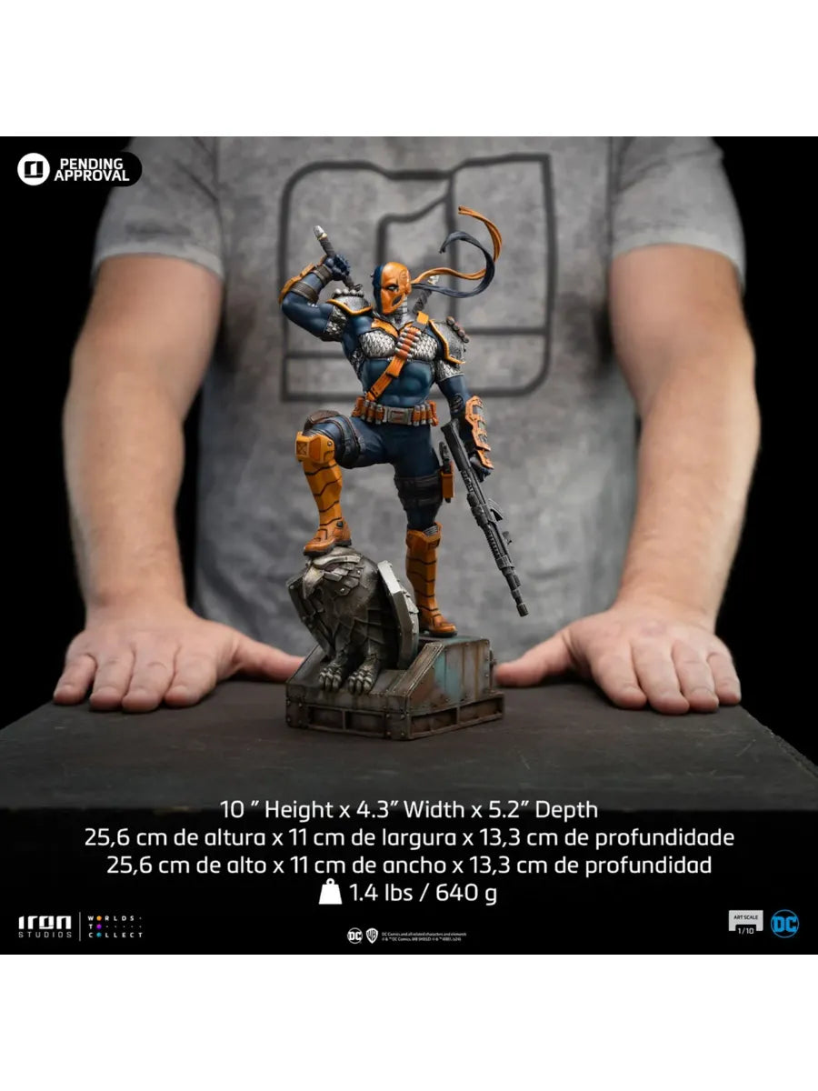 IRO57460 DC Comics - Deathstroke 1:10 Statue - Iron Studios - Titan Pop Culture