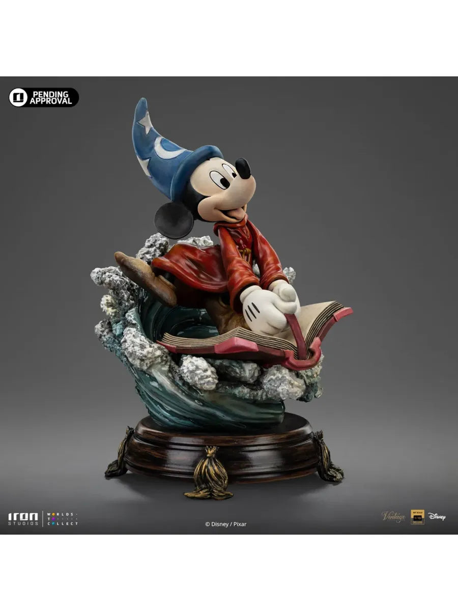 IRO57484 Disney - Sorcerer Mickey Deluxe 1:10 Scale Statue - Iron Studios - Titan Pop Culture