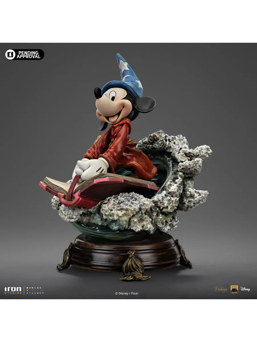 IRO57484 Disney - Sorcerer Mickey Deluxe 1:10 Scale Statue - Iron Studios - Titan Pop Culture