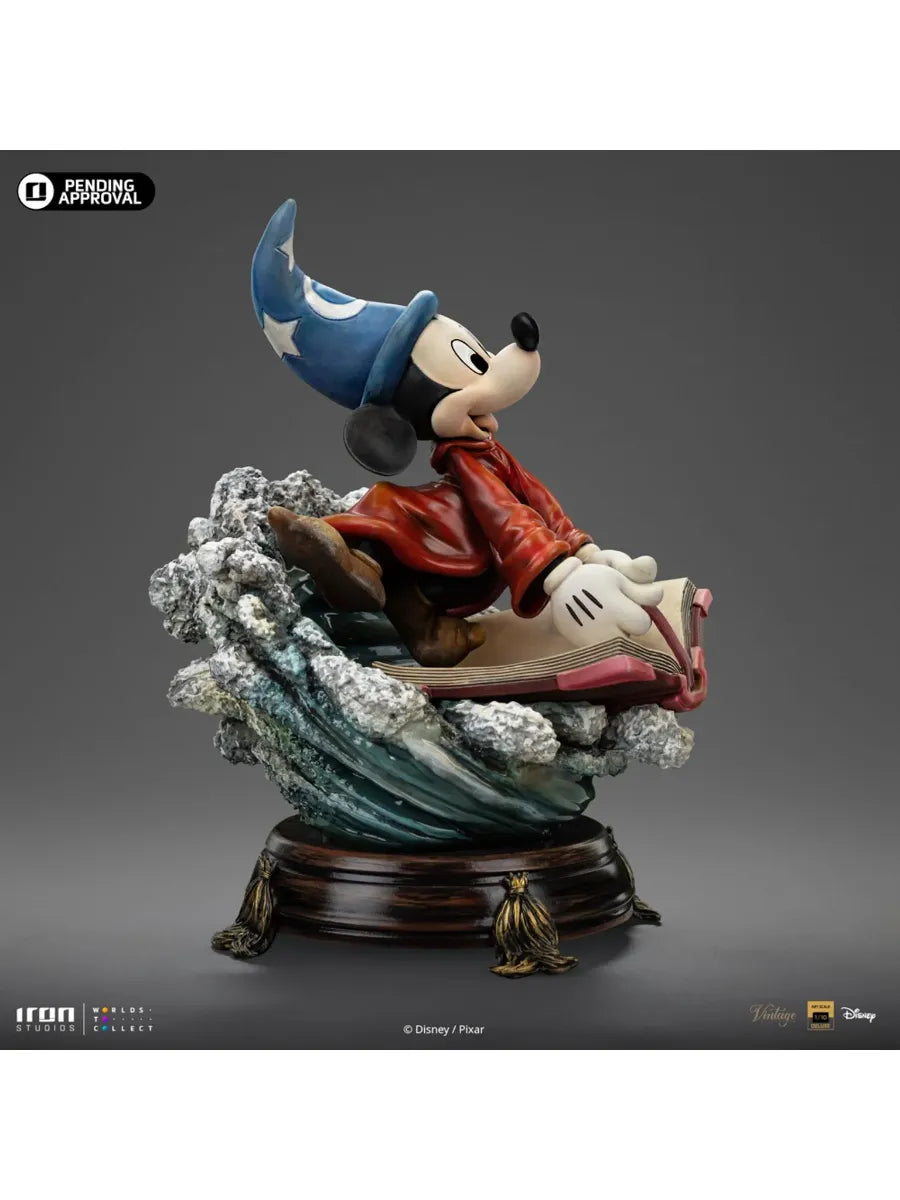 IRO57484 Disney - Sorcerer Mickey Deluxe 1:10 Scale Statue - Iron Studios - Titan Pop Culture