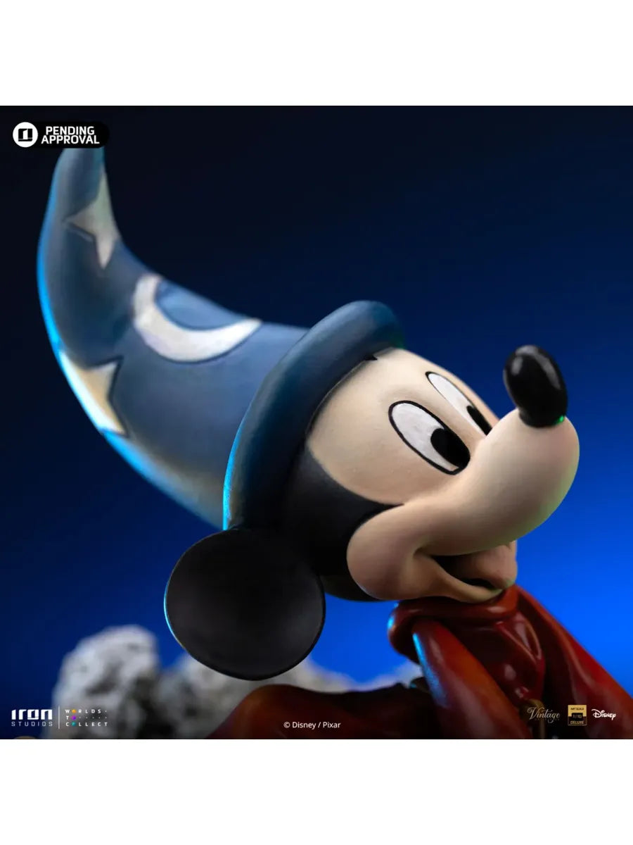 IRO57484 Disney - Sorcerer Mickey Deluxe 1:10 Scale Statue - Iron Studios - Titan Pop Culture