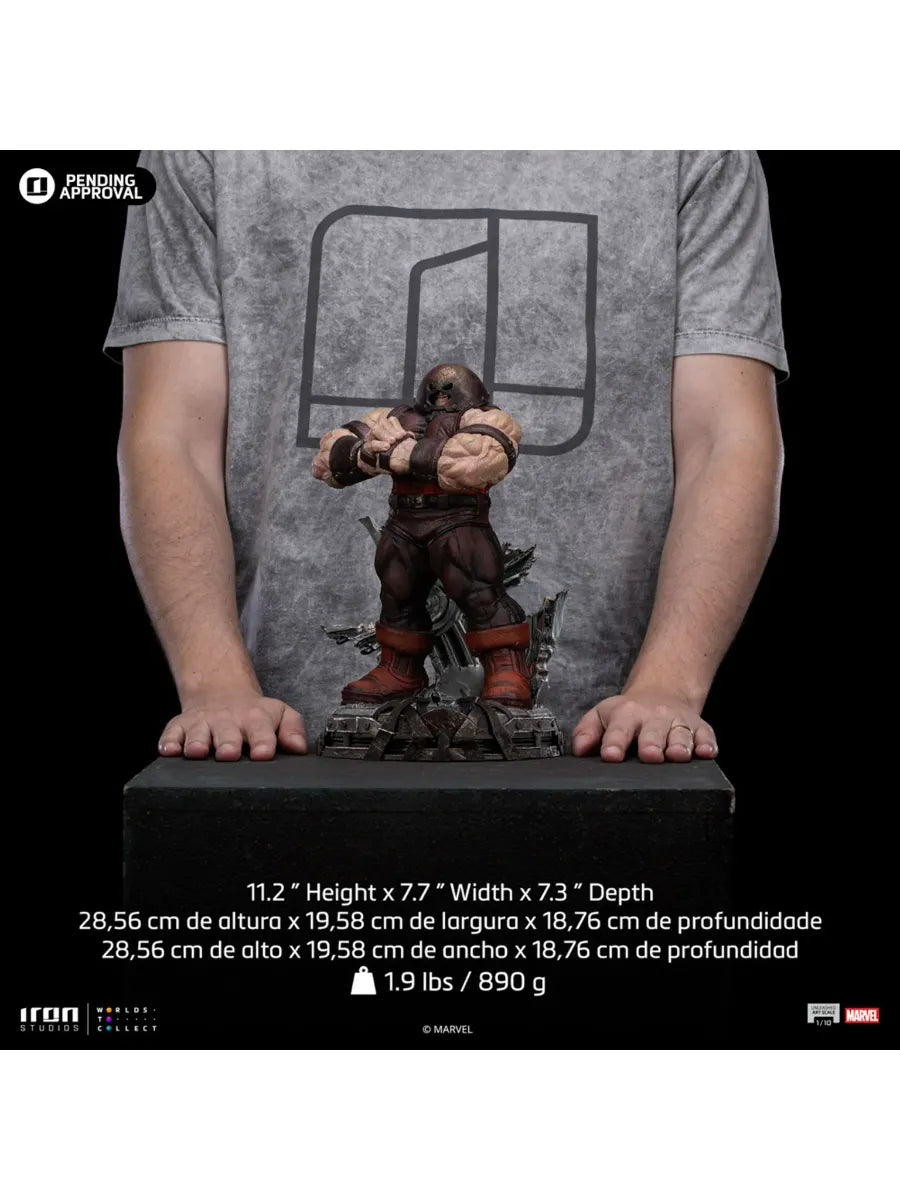 IRO57491 X-Men - Juggernaut Unleashed Deluxe 1:10 Statue - Iron Studios - Titan Pop Culture