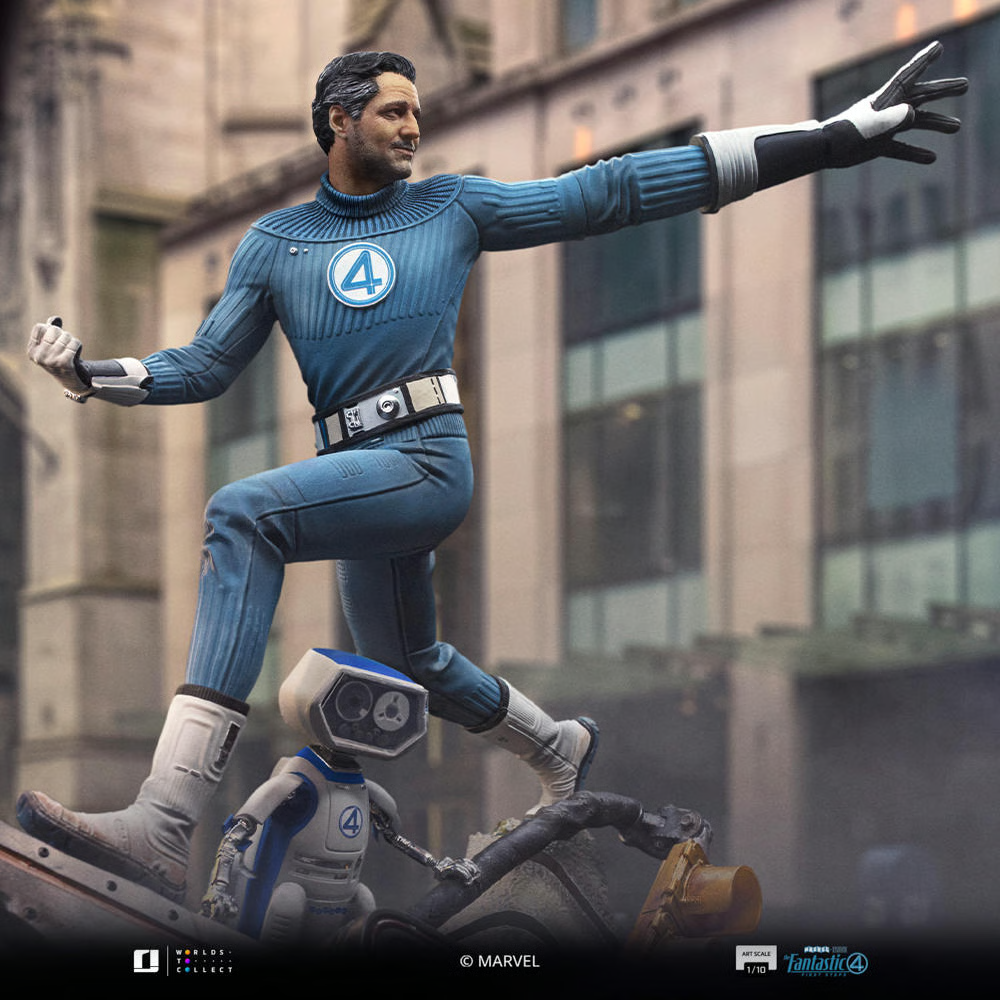Los Cuatro Fantásticos: Primeros Pasos - Estatua a escala 1:10 de Mr. Fantastic