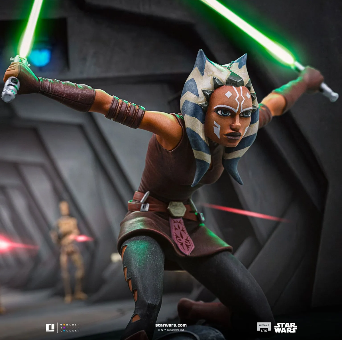 Star Wars: Clone Wars - Estatua de Ahsoka a escala 1:10