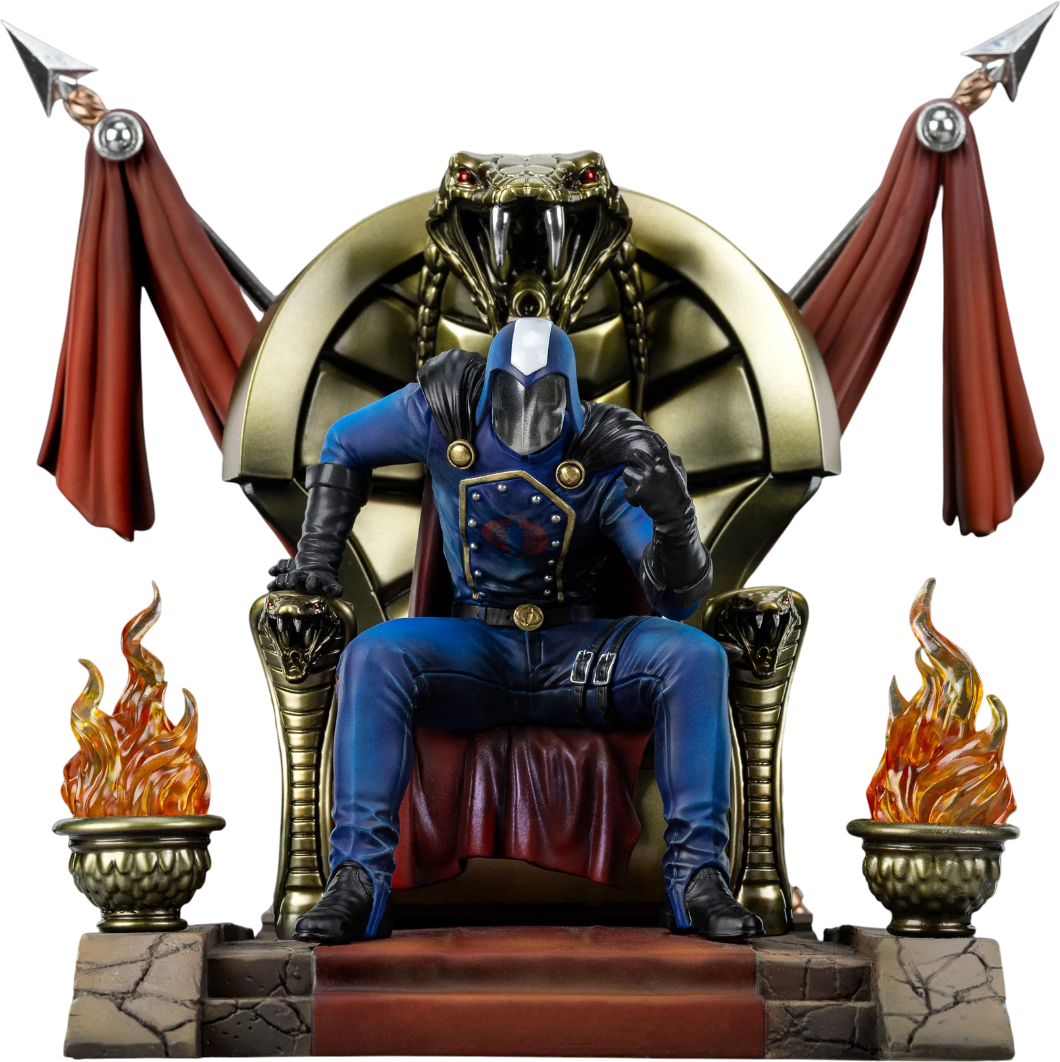 G.I. Joe - Cobra Commander Deluxe 1:10 Scale Statue