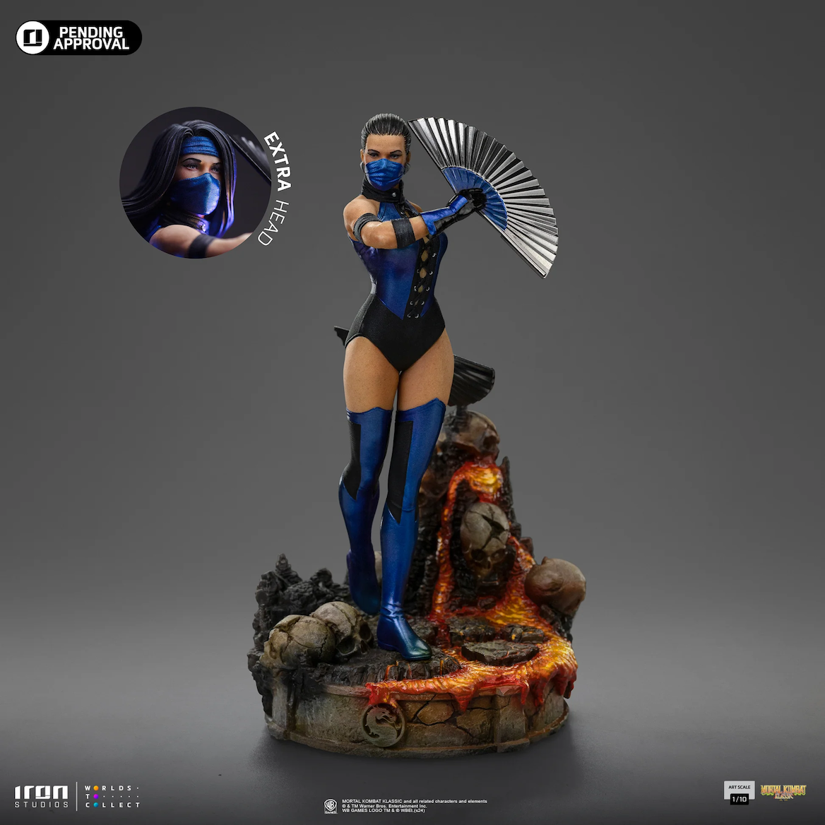 Mortal Kombat - Kitana 1:10 Scale Statue