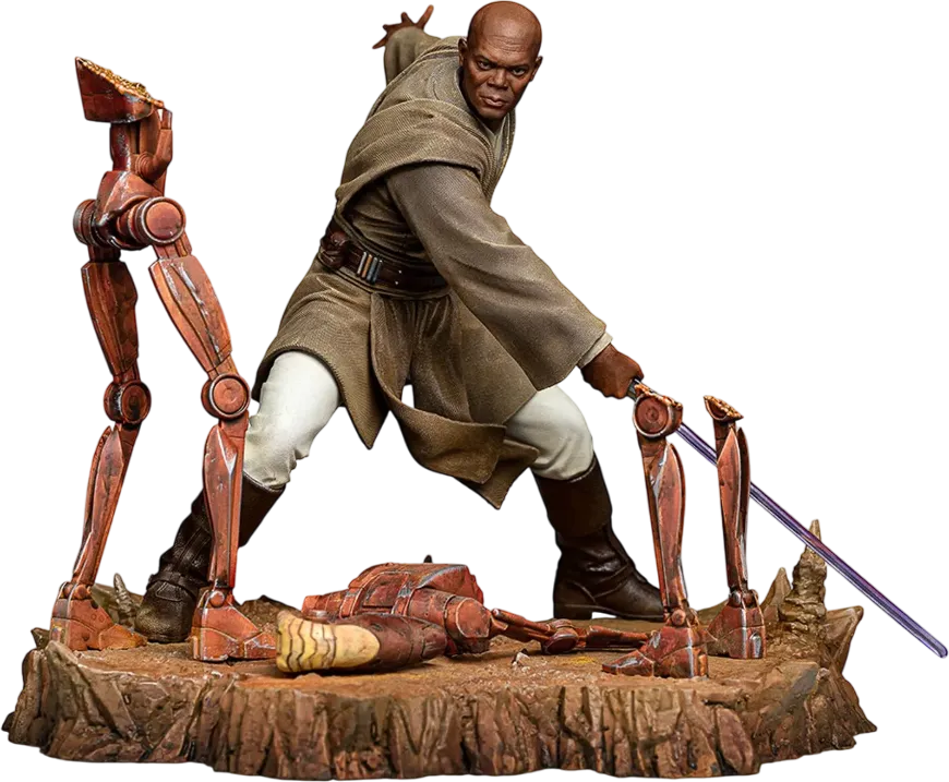 Star Wars: - Mace Windu 1:10 Scale Statue