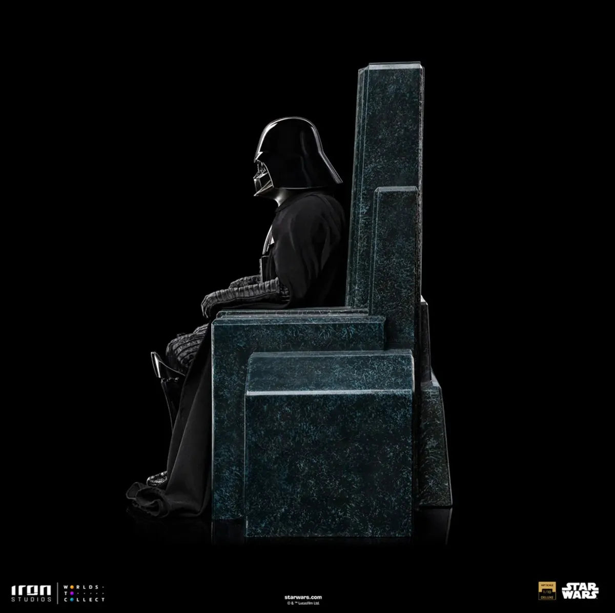 IRO59433 Star Wars - Darth Vader on Throne 1:10 Scale Statue - Iron Studios - Titan Pop Culture
