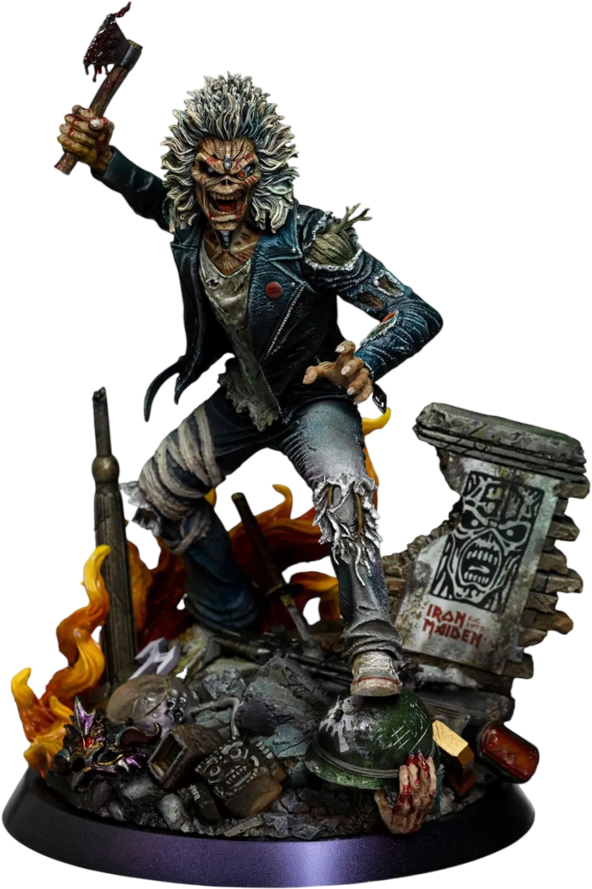 Iron Maiden - Estatua de Eddie a escala 1:10 por el 50.º aniversario