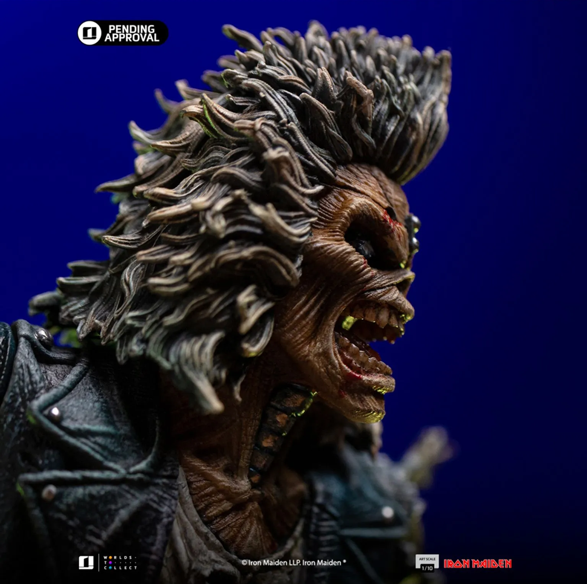 Iron Maiden - Estatua de Eddie a escala 1:10 por el 50.º aniversario