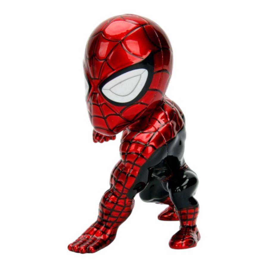 JAD30335 Spider-Man (comics) - Spider-Man Red / Black 4" Metals - Jada Toys - Titan Pop Culture