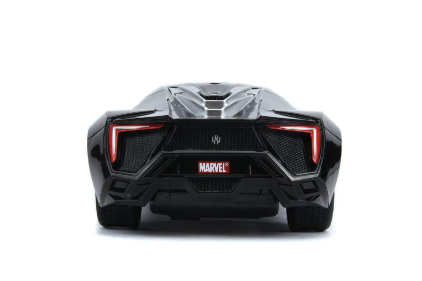 JAD30544 Marvel Comics - Lykan Hypersport (Black Panther) 1:16 Scale Remote Control Car - Jada Toys - Titan Pop Culture