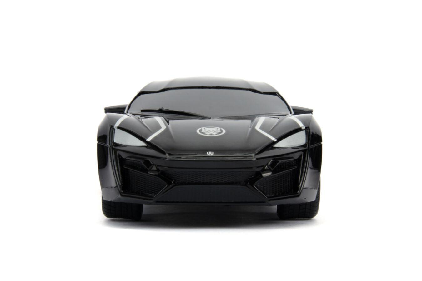 JAD30544 Marvel Comics - Lykan Hypersport (Black Panther) 1:16 Scale Remote Control Car - Jada Toys - Titan Pop Culture