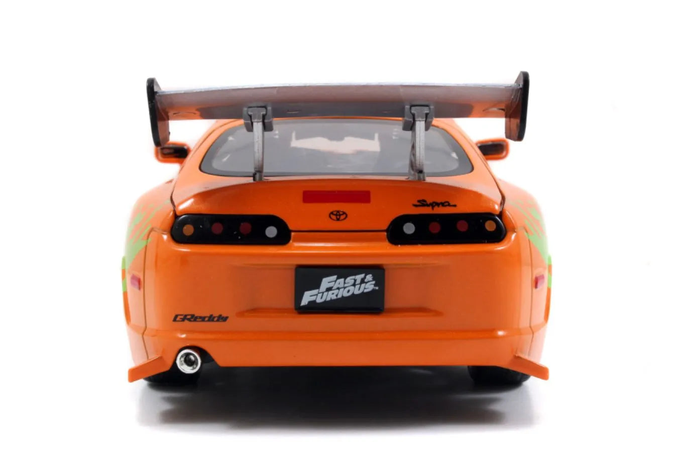 JAD30699 Fast and Furious - Brian's Toyota Supra with Brian 1:24 Scale Diecast Model Kit - Jada Toys - Titan Pop Culture