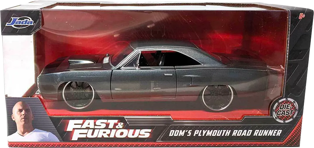 JAD30745 Fast and Furious - '70 Plymouth Road Runner OR 1:24 Scale Hollywood Ride - Jada Toys - Titan Pop Culture