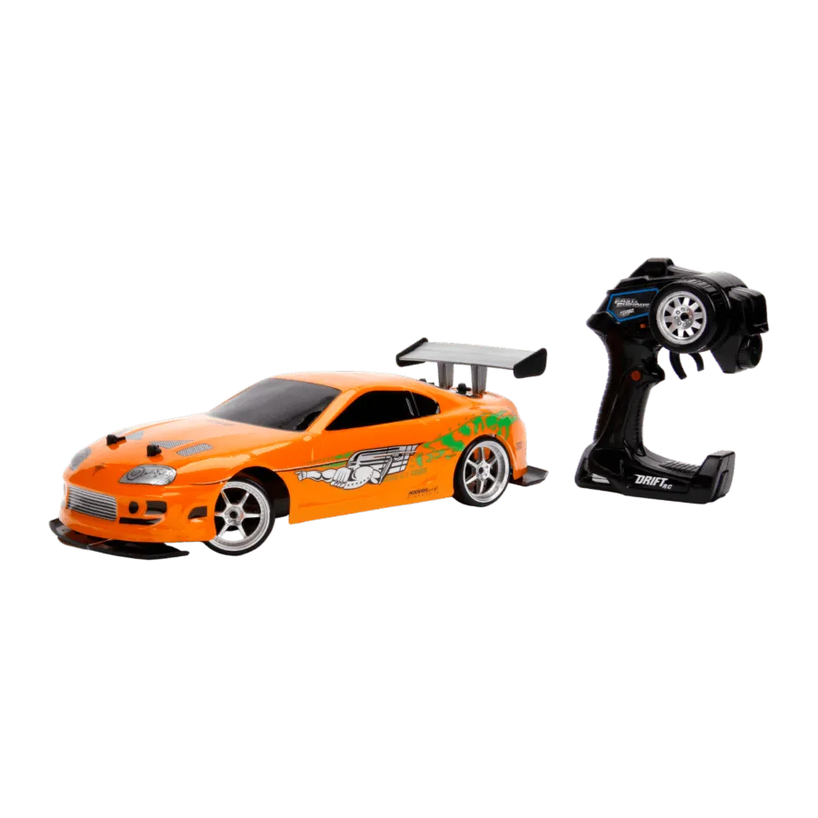 JAD30753 Fast & Furious - 1995 Toyota Supra 1:10 Scale Remote Control Car - Jada Toys - Titan Pop Culture