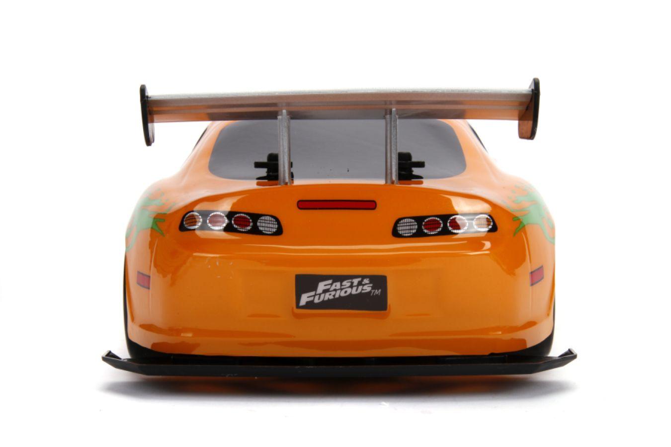 JAD30753 Fast & Furious - 1995 Toyota Supra 1:10 Scale Remote Control Car - Jada Toys - Titan Pop Culture