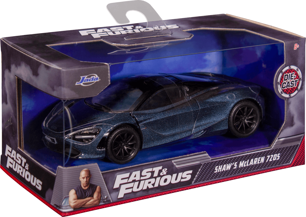 JAD30755 Fast and Furious - Shaw's Mclaren 720S 1:32 Scale Hollywood Ride - Jada Toys - Titan Pop Culture